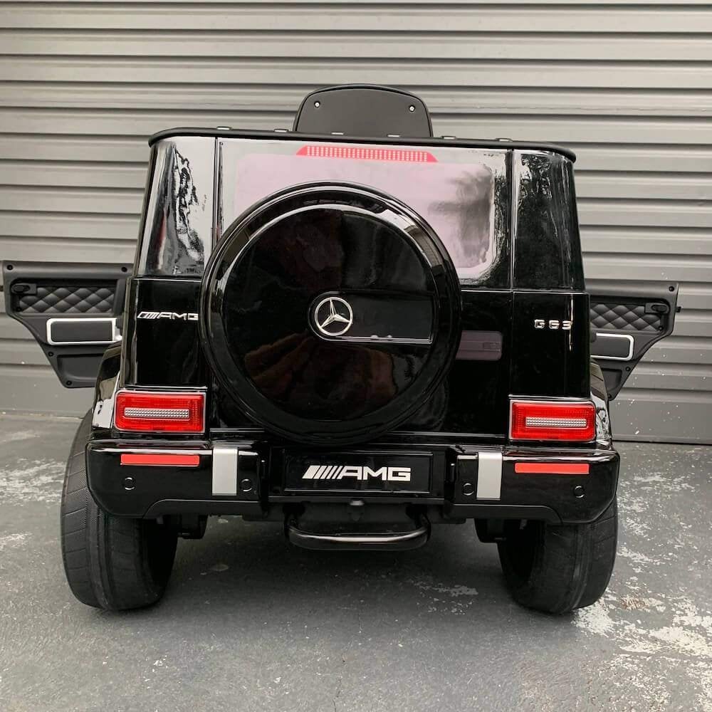 Mercedes G63 Edition wit 12v -RC - Leder zit - Rubberband, Ophalen of Verzenden, Nieuw, Overige typen
