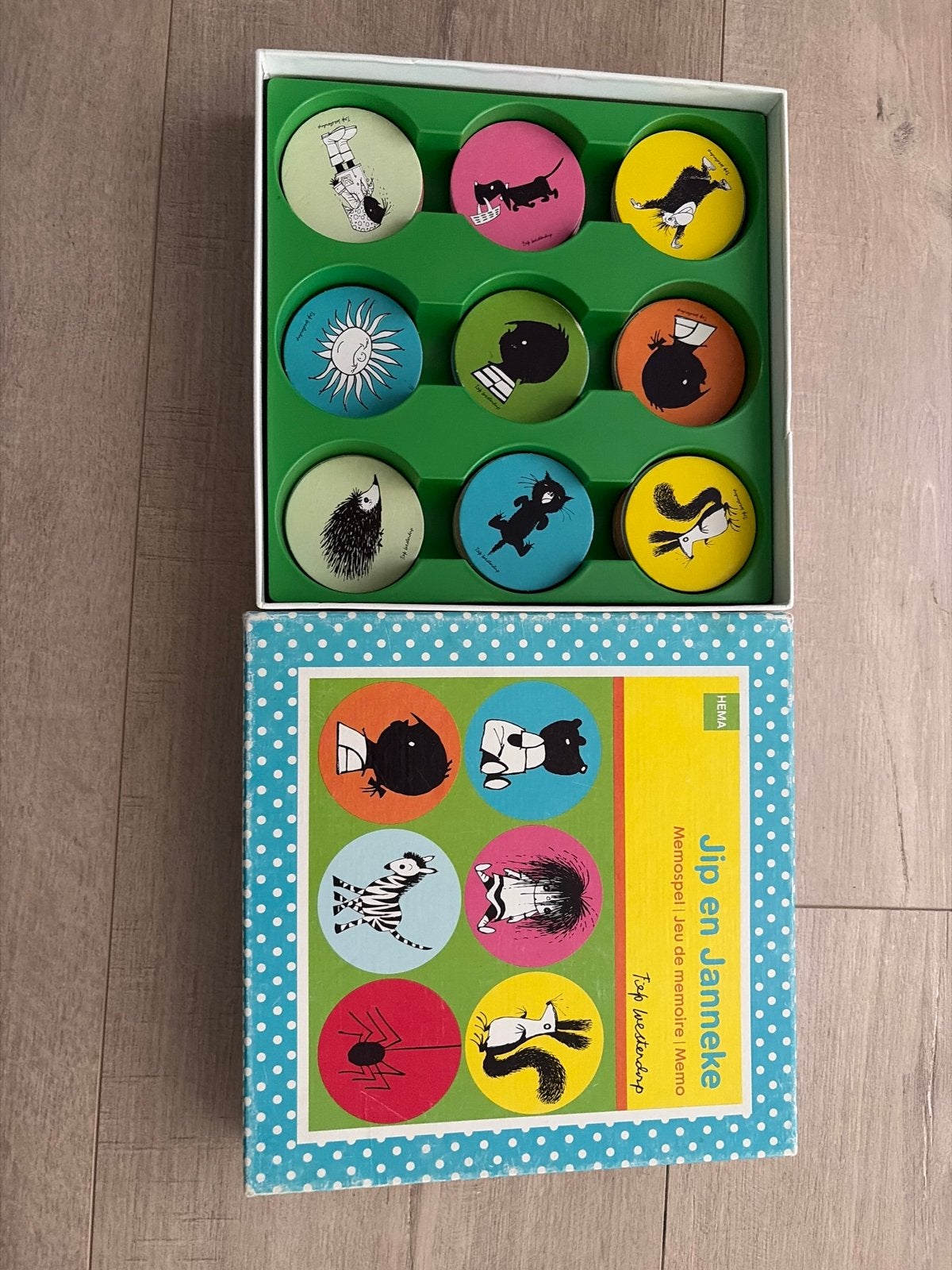 Jip en Janneke Memospel HEMA - Zo goed als nieuw, Ophalen of Verzenden, Zo goed als nieuw, Overige typen