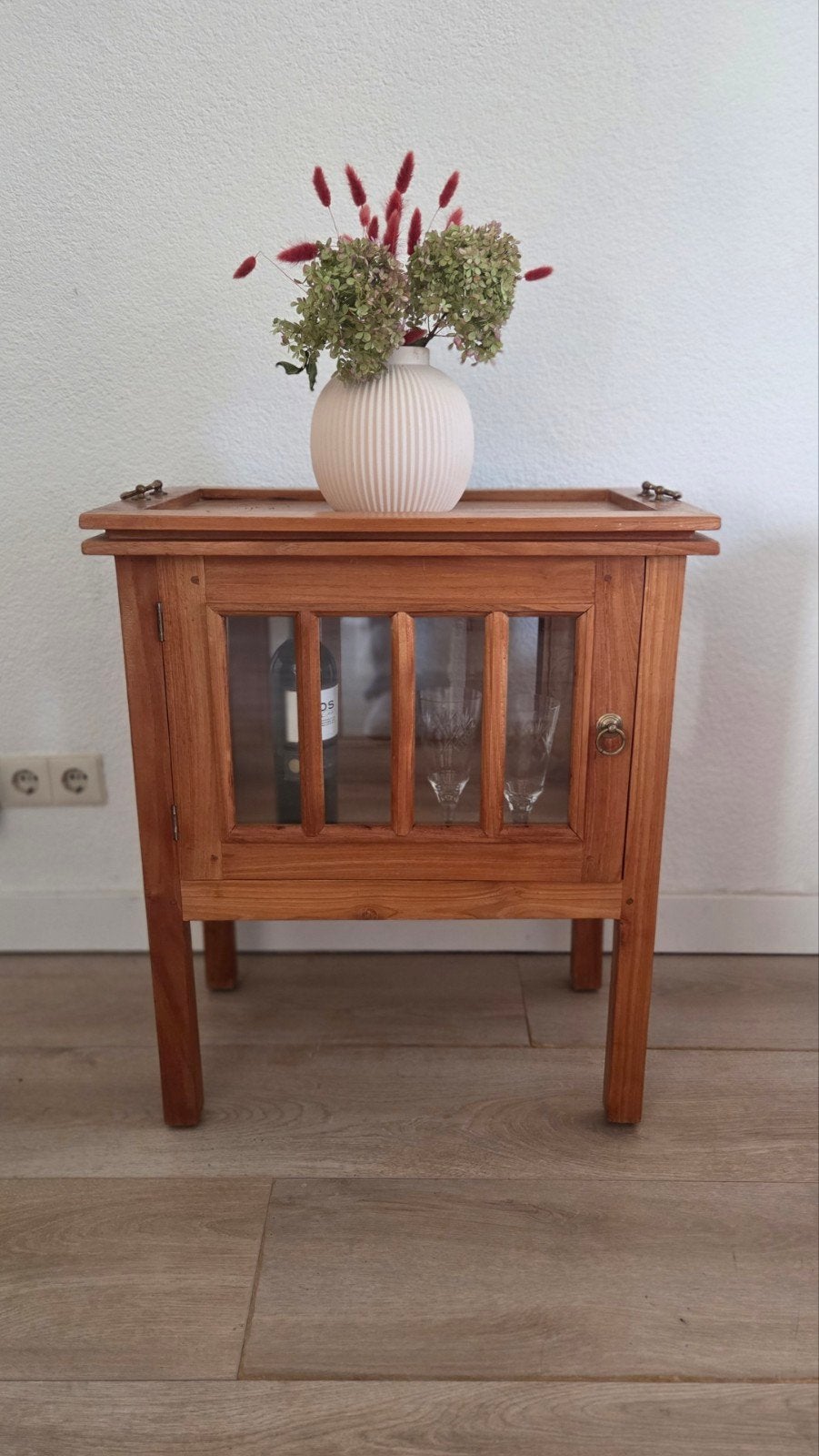 vintage theekastje., Ophalen, Gebruikt