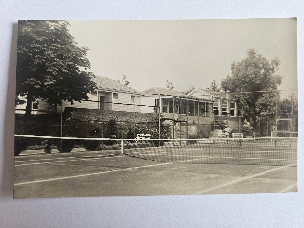 Den Bosch, 's-Hertogenbosch, fotokaart Cafe Parkzicht, Verzenden, 1920 tot 1940, Noord-Brabant