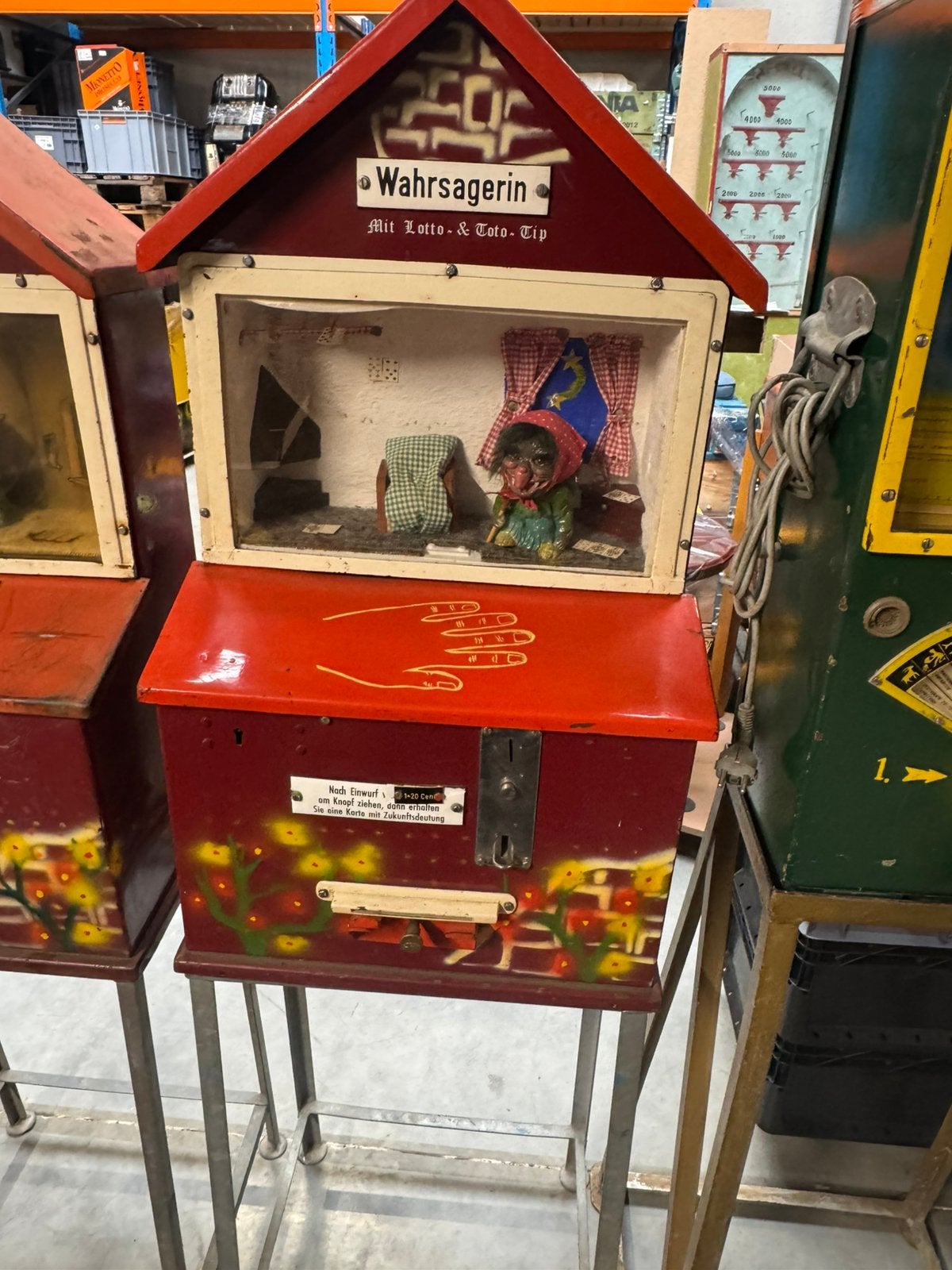 Wahrsagering mit Loto und Toto Tip, Ophalen, Gebruikt