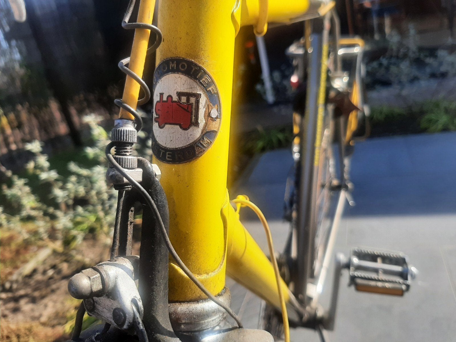 Locomotief Tour de France, Ophalen, Jaren '60 of nieuwer, Velgrem, 59 cm of meer