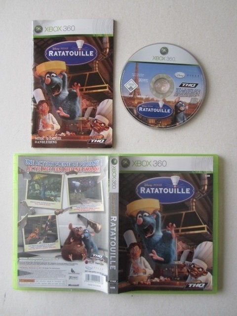 Ratatouille (Disney) Xbox 360, 1 speler, Ophalen of Verzenden, Zo goed als nieuw, Vanaf 3 jaar
