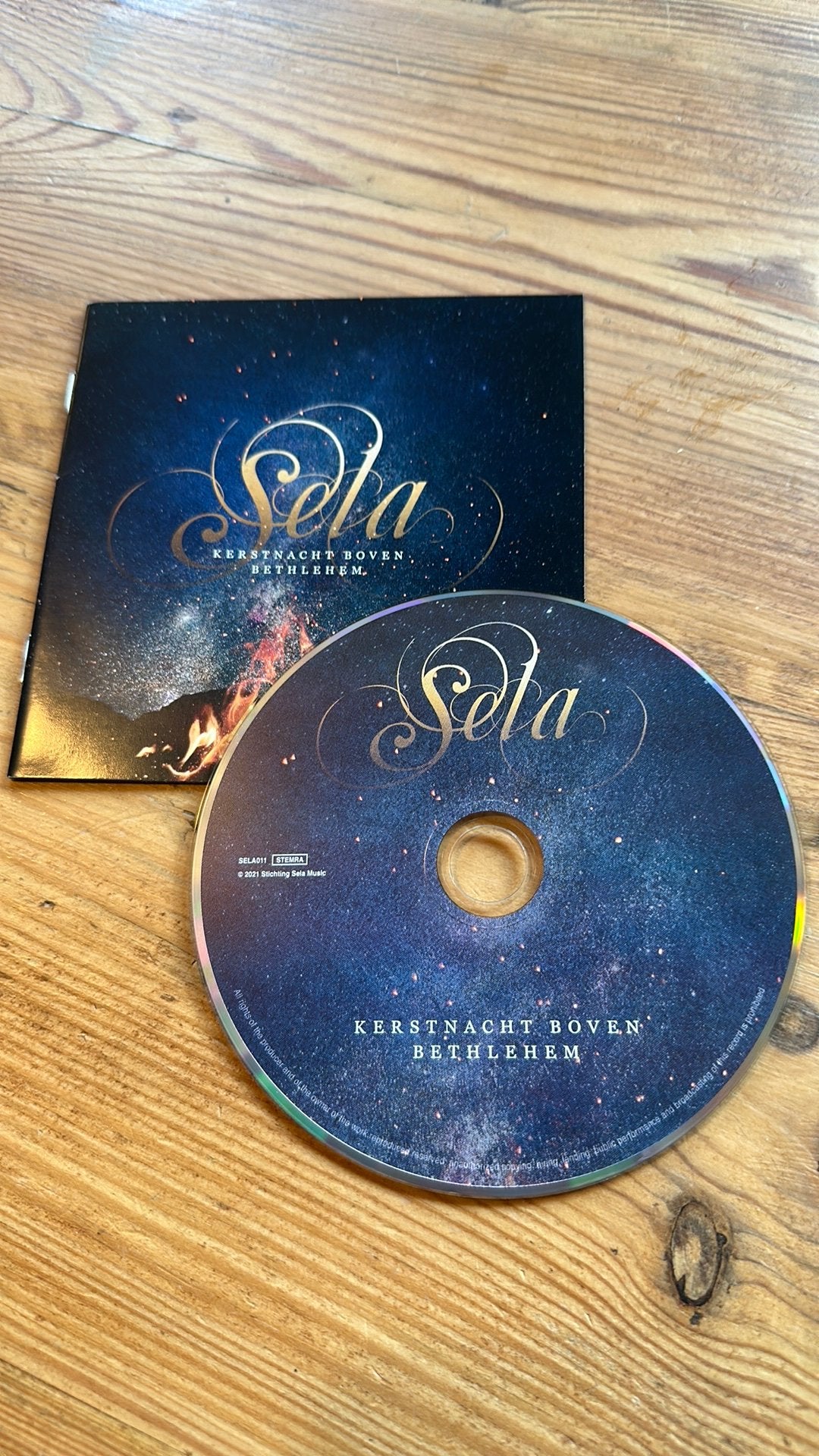 Sela Kerstnacht boven Bethlehem cd, Ophalen of Verzenden, Zo goed als nieuw