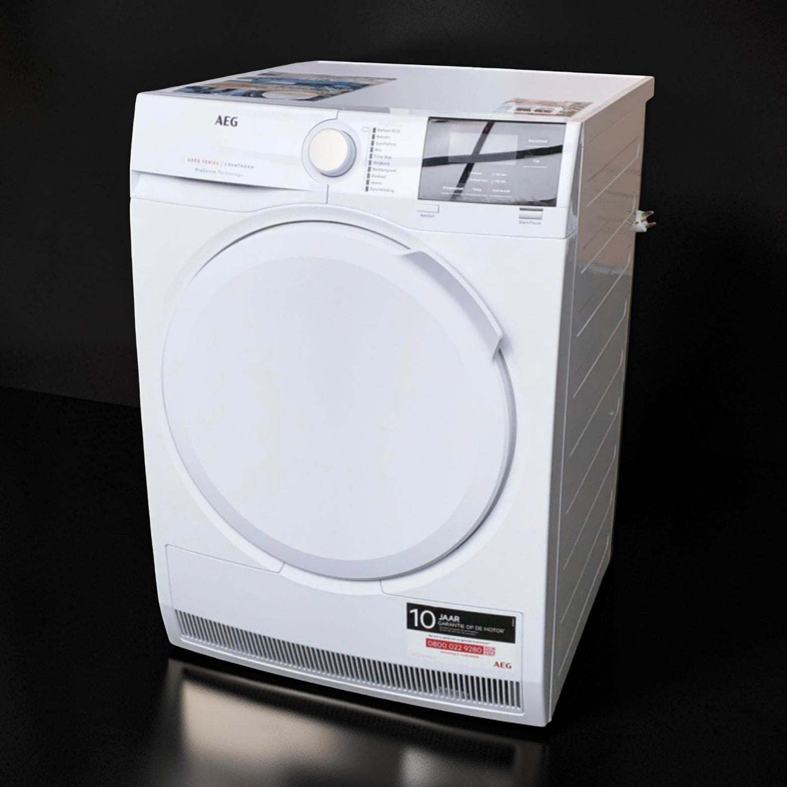 Wasdroger AEG ÖKOFlow 8kg AbsoluteCare Condensdroger, Ophalen, 6 tot 8 kg, 85 tot 90 cm, Condens