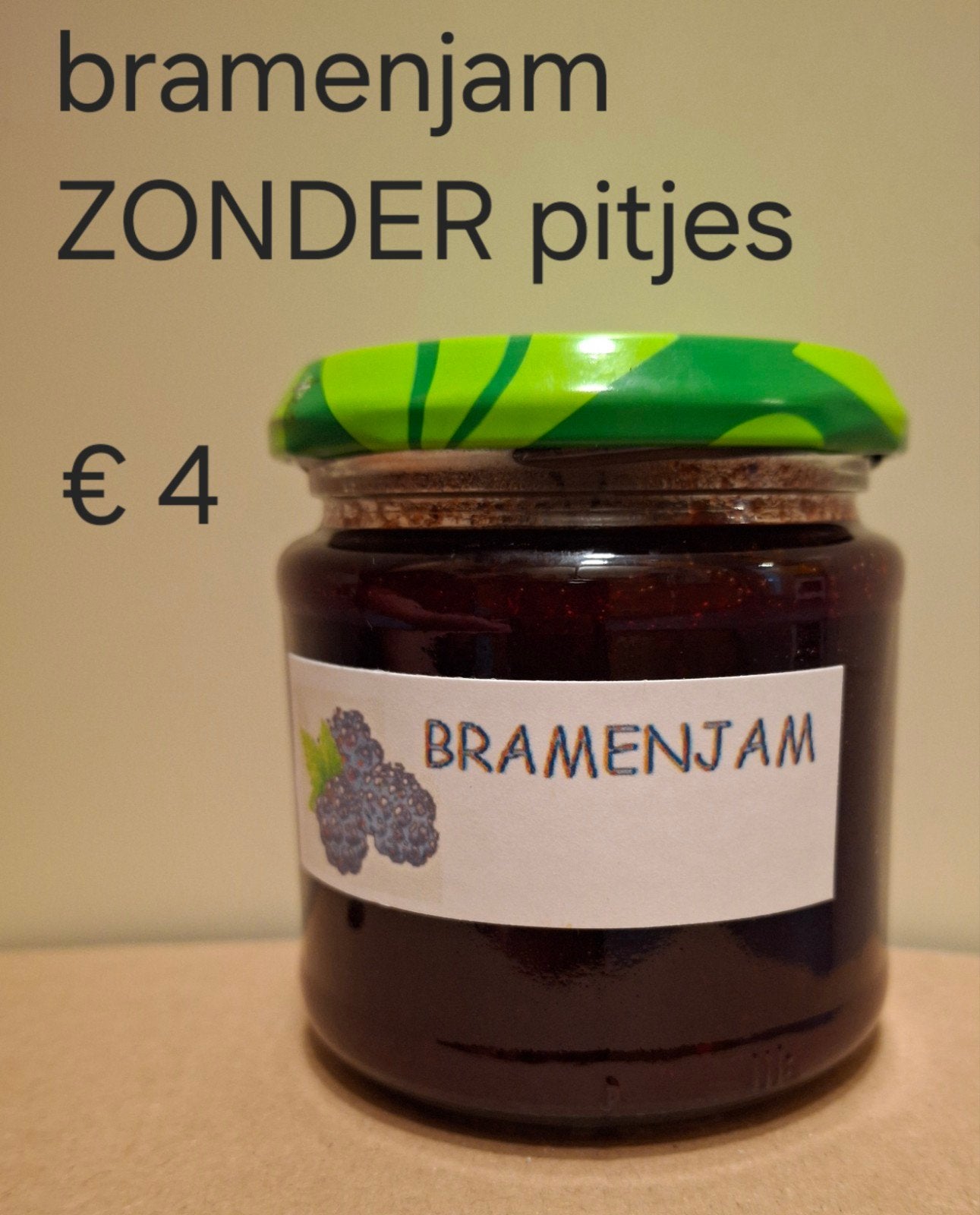 BIOLOGISCHE bramenjam, Diversen, Levensmiddelen, Ophalen of Verzenden