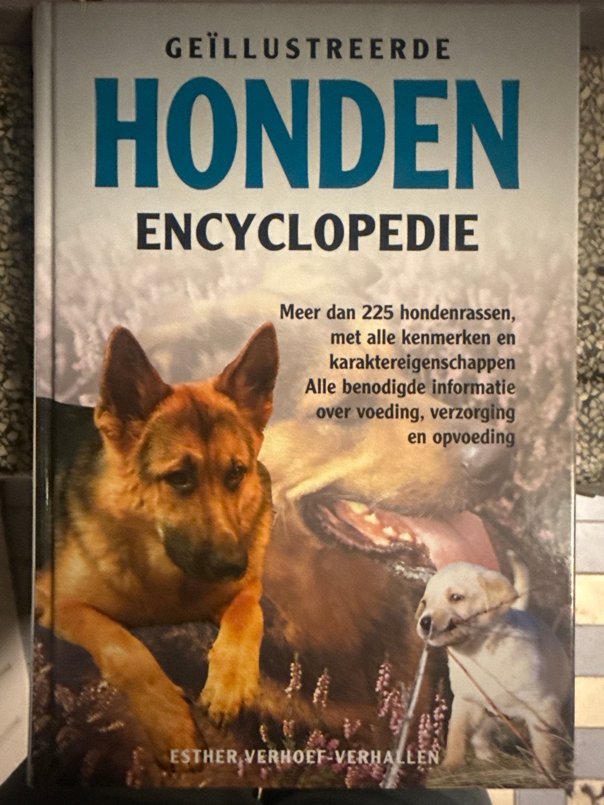 Geïllustreerde Honden Encyclopedie - Esther Verhoef, Ophalen of Verzenden, Zo goed als nieuw, Honden