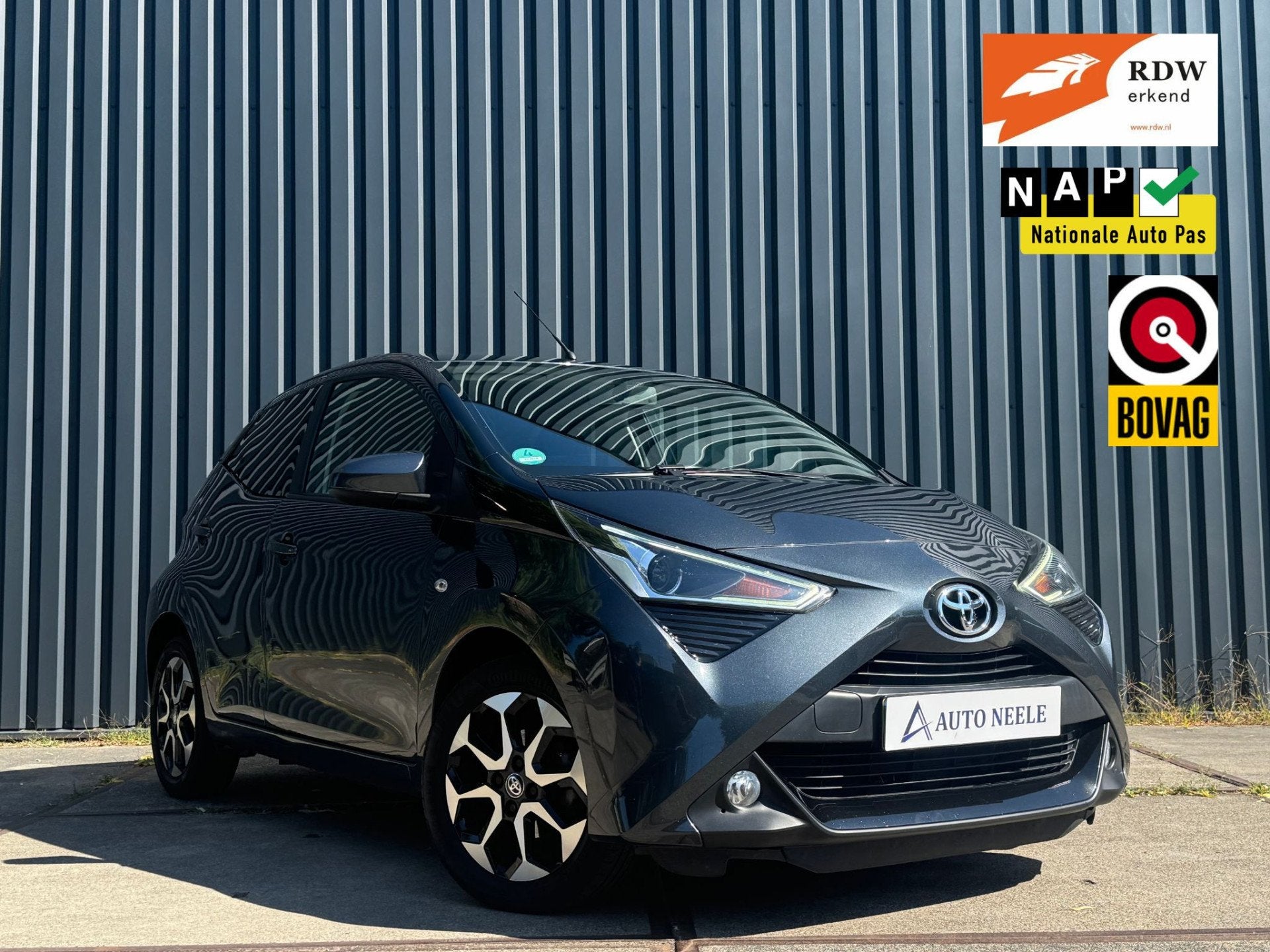 Toyota Aygo 1.0 x-clusiv Camera, Carplay, NAP, Trehaak, Voorwielaandrijving, Stof, Gebruikt, Met garantie (alle)