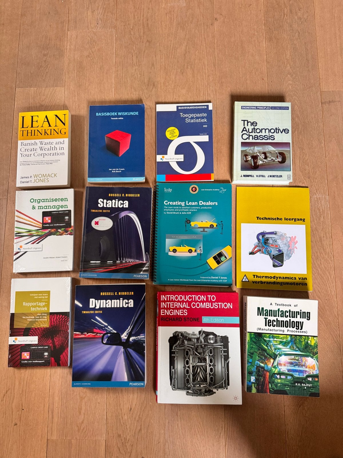 Diverse studieboeken: techniek, management, wiskunde, Boeken, Ophalen of Verzenden, Beta, Zo goed als nieuw, HBO