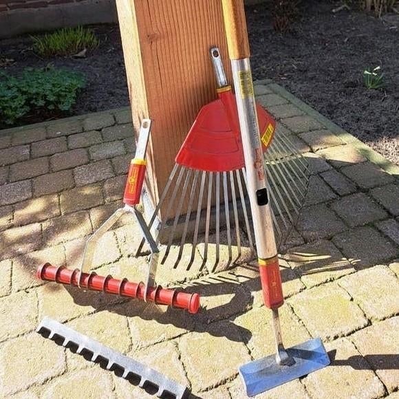 Wolf Garten verticuteerhark/schoffel/evt Steel - Perf staat!, Ophalen of Verzenden, Zo goed als nieuw, Wolf Garten