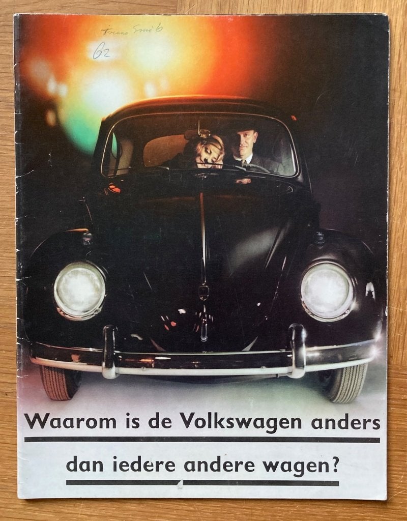 folders Volkswagen Kever, Boeken, Verzenden, Volkswagen, Onbekend, Gelezen