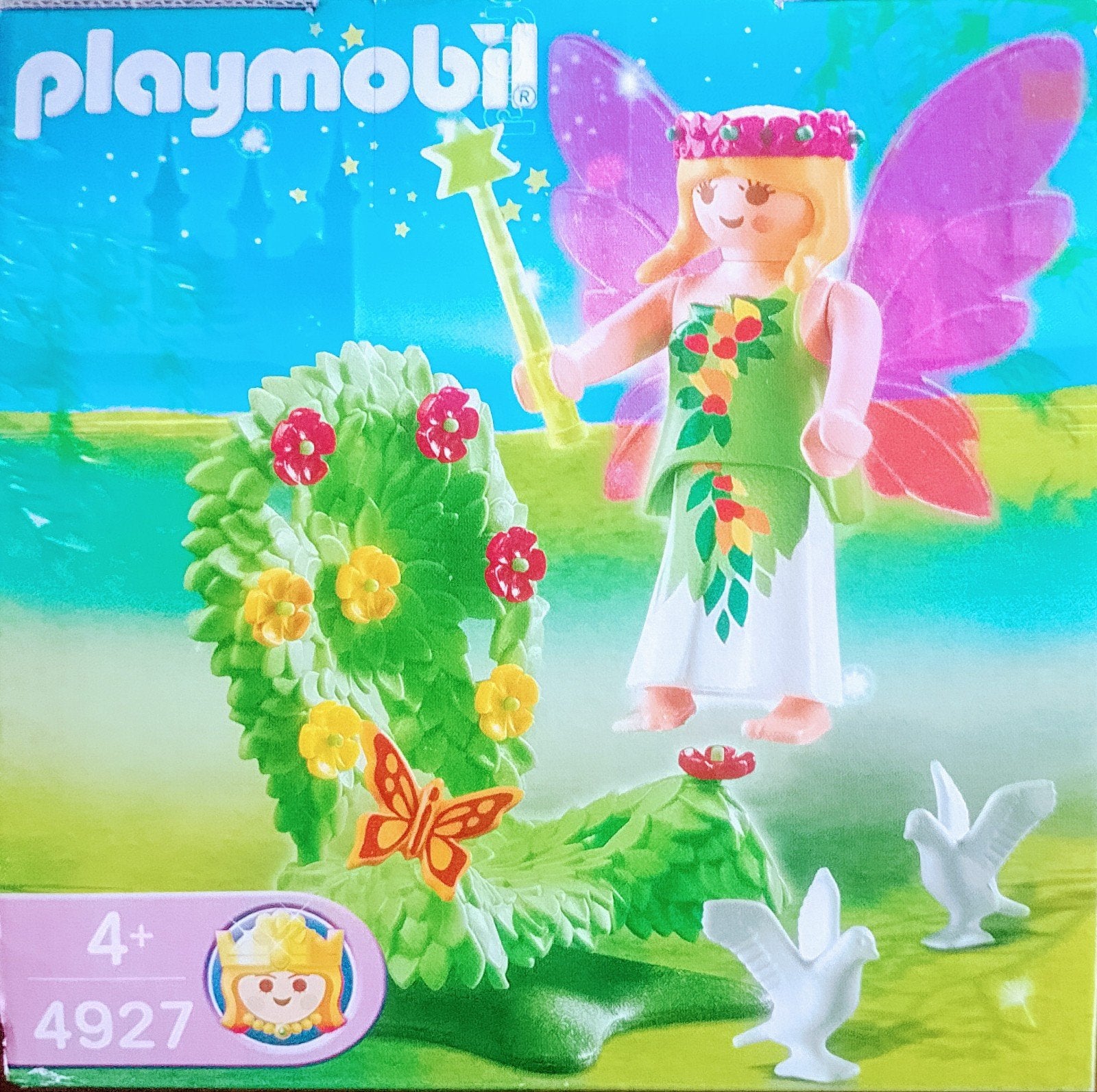 Fairies Elfje Met Bloementroon 4927, Ophalen of Verzenden, Gebruikt, Complete set