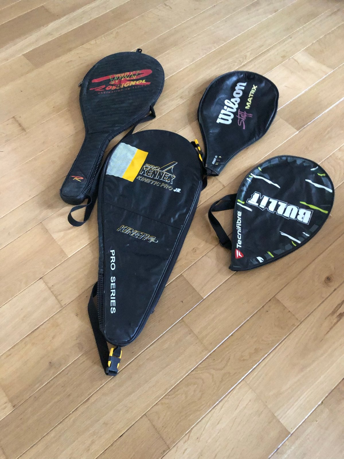 Verschillende tennishoezen - per stuk of setprijs, Ophalen of Verzenden, Gebruikt, Tas, Overige merken