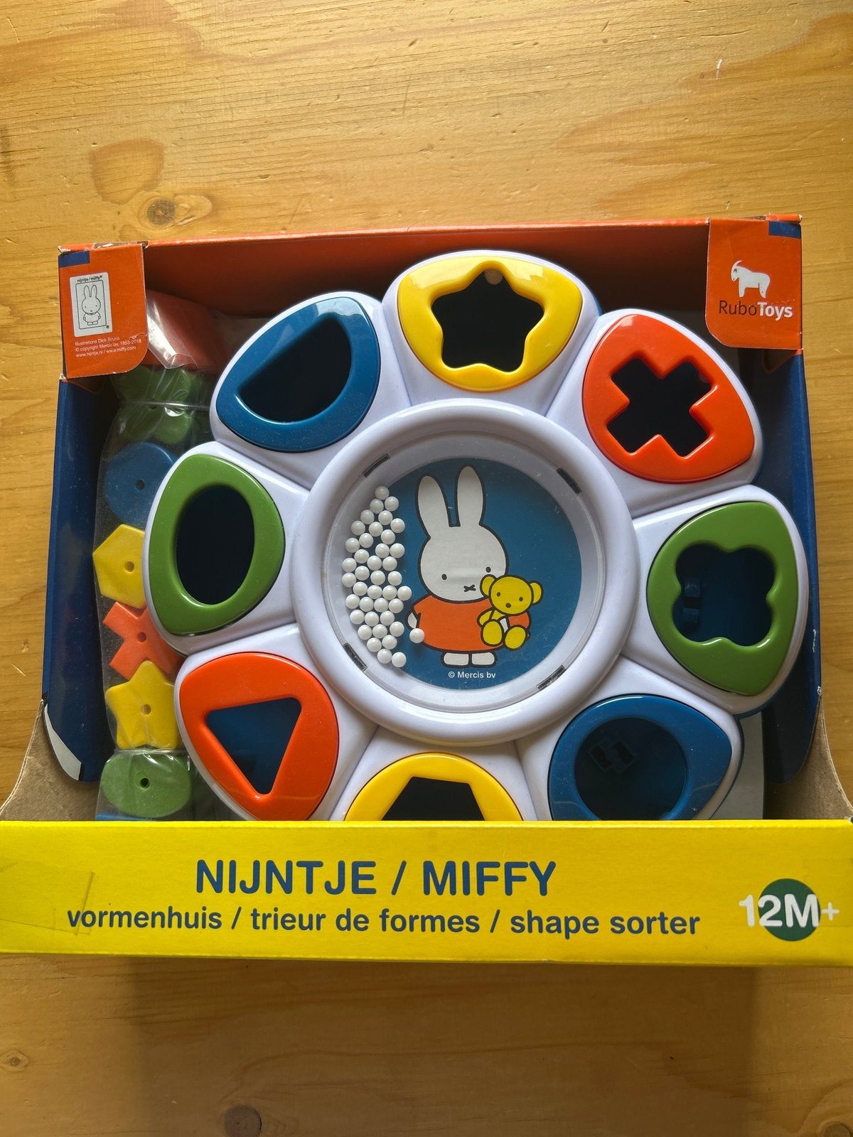 Nijntje Miffy Vormenhuis - Nieuw in verpakking, Ophalen of Verzenden, Nieuw, Overige typen