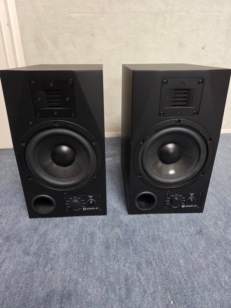 ADAM A7 actieve studiomonitoren (set van 2), Overige merken, Ophalen of Verzenden, Zo goed als nieuw, 120 watt of meer