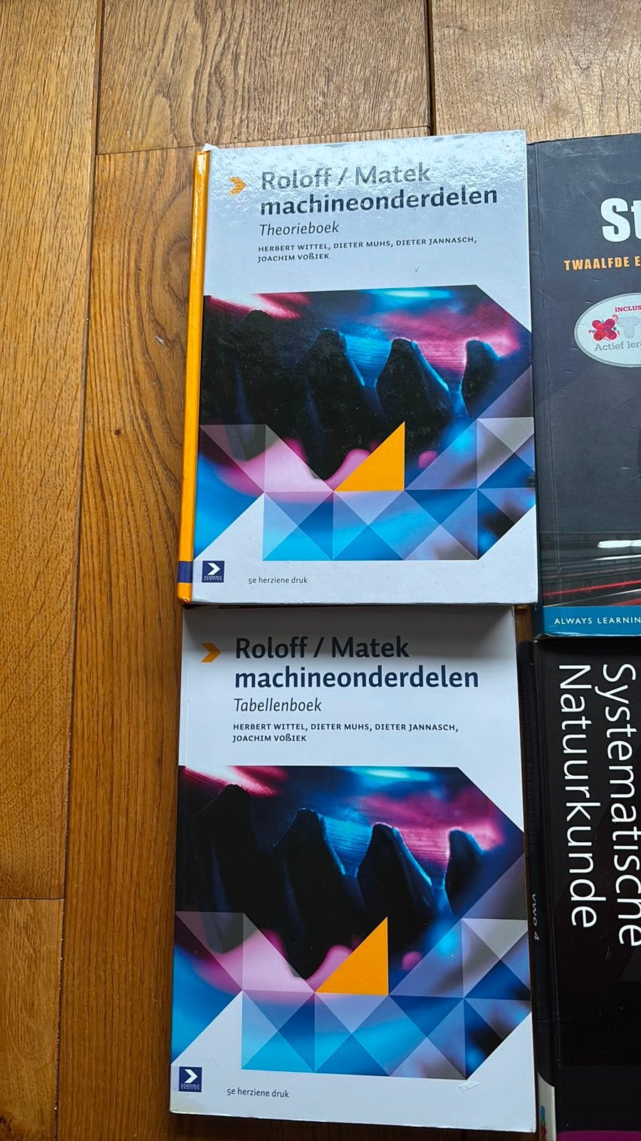 Twee boeken machineonderdelen van Roloff Matek, Ophalen of Verzenden, Zo goed als nieuw