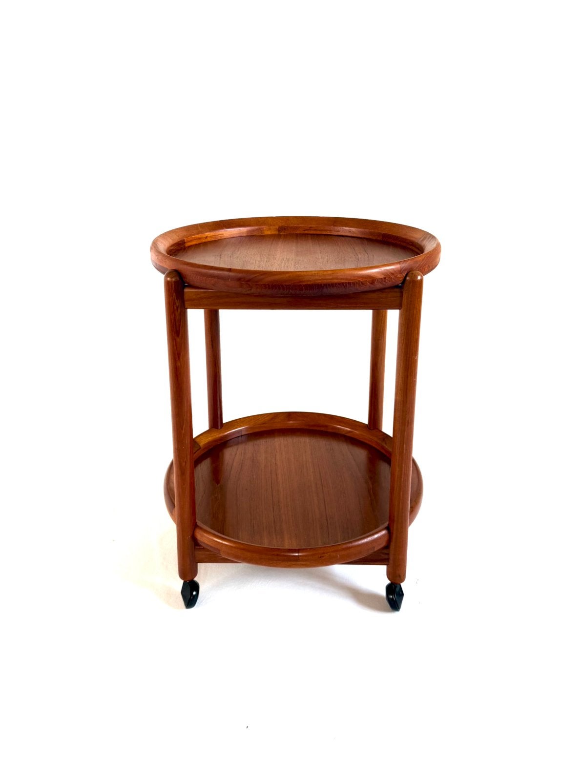 Vintage teakhouten trolley, Hans Bølling, Salin Nyborg ‘60, Salin Nyborg, Teakhout, Salin Nyborg, Salin Nyborg
