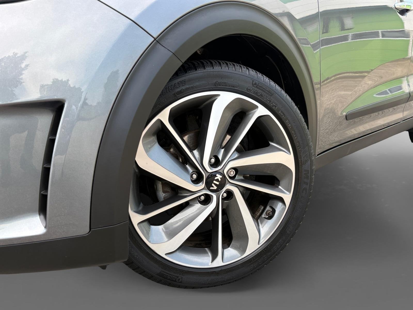 Kia Niro 1.6 GDi Hybrid Edition | Navi | Camera | Schuifdak, Auto's, Kia, 12 maanden, Gebruikt, Euro 6, Leder en Stof