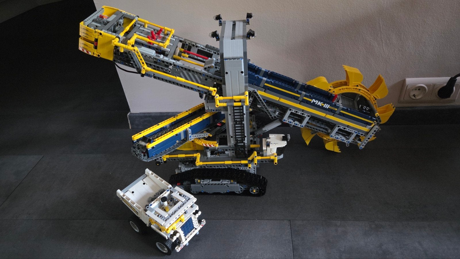 Lego Technic 42055 Graafmachine (Bucket Wheel Excavator), Ophalen, Gebruikt, Lego, Technic