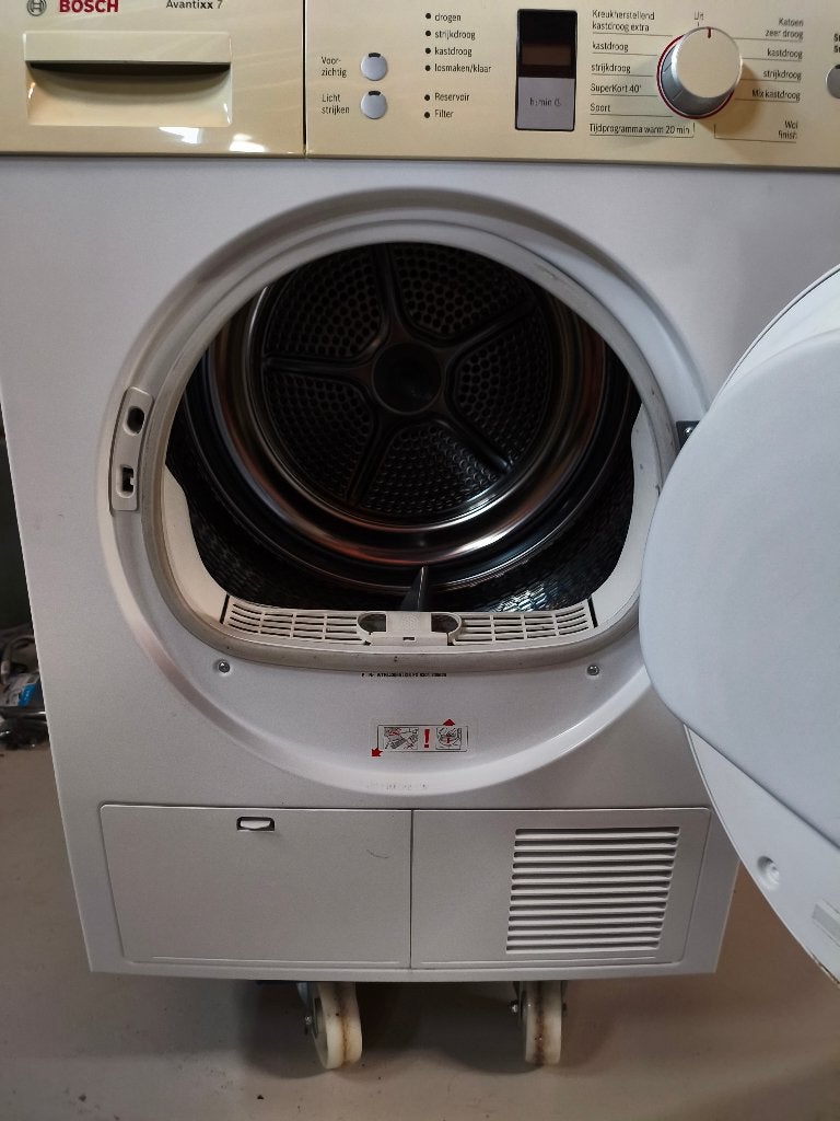 Bosch Avantixx 7 wasdroger, Witgoed en Apparatuur, Wasdrogers, Zo goed als nieuw, Condens, Voorlader, 6 tot 8 kg, Minder dan 85 cm