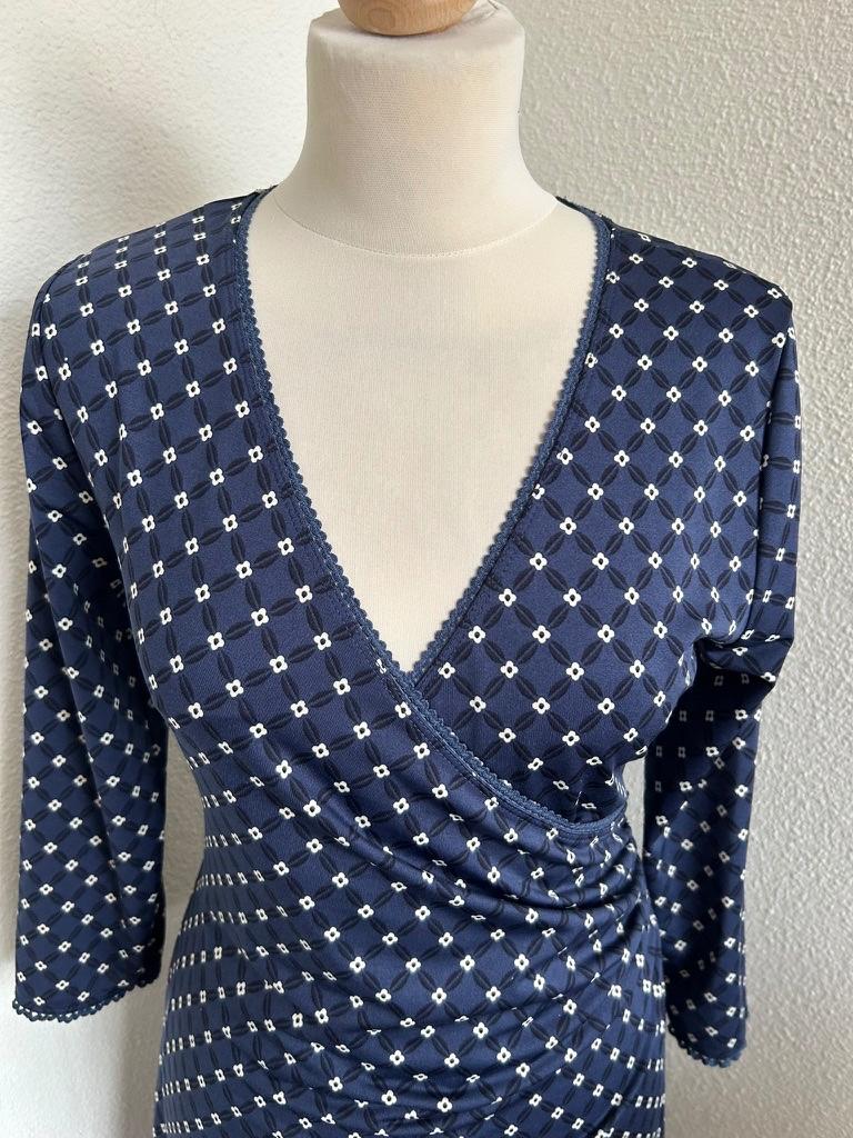 King Louie maat L blauwe retro crossdress 3183, Blauw, Maat 42/44 (L), Ophalen of Verzenden, Zo goed als nieuw