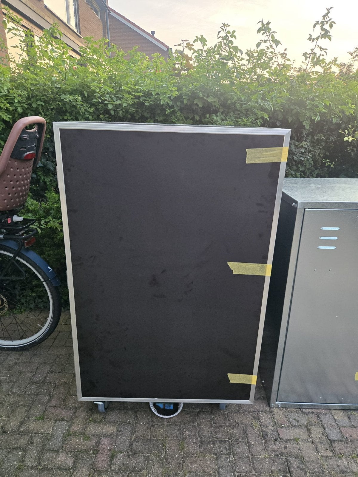 Concourskast zadelkast, Ophalen, Zo goed als nieuw