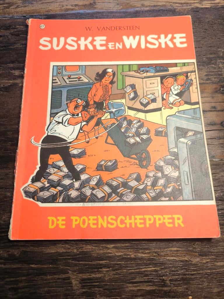 Suske en Wiske - De Poenschepper (Softcover), Boeken, Stripboeken, Eén stripboek, Ophalen of Verzenden, Gelezen, W. Vandersteen