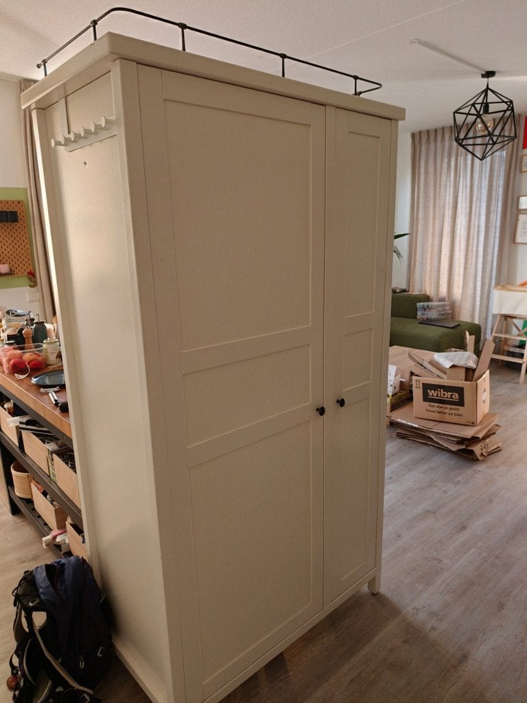 Kledingkast ikea, Huis en Inrichting, Kasten | Kledingkasten, Ophalen, Met deur(en), Gebruikt, 100 tot 150 cm