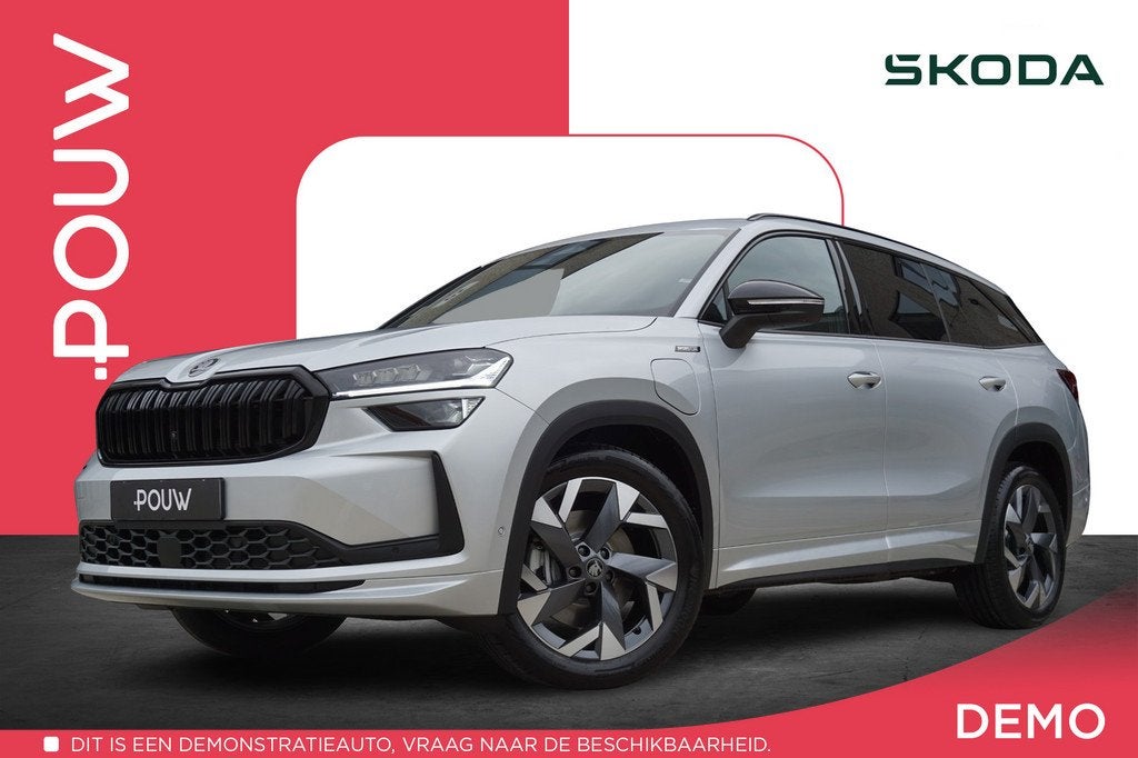 Skoda Kodiaq 1.5 TSI 204pk PHEV Sportline Business | Trekhaa, Auto's, Skoda, Euro 6, 4 cilinders, 250 km/l, 26 kWh