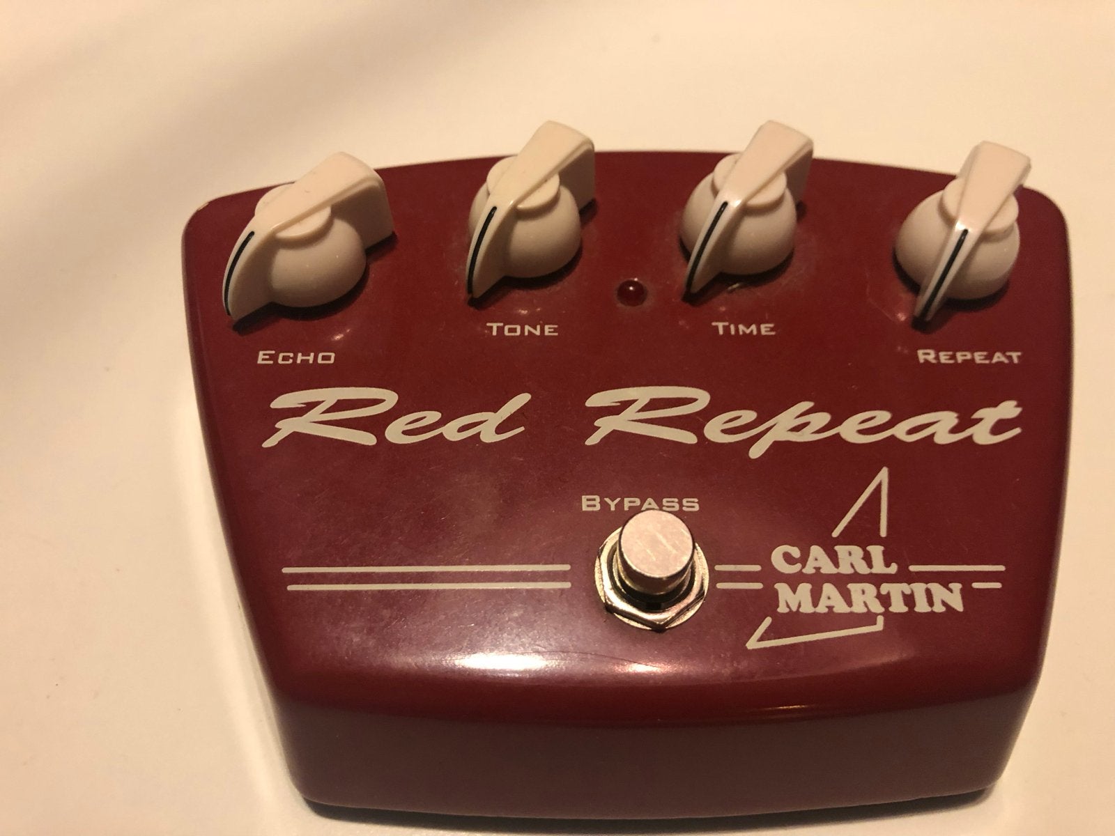Carl Martin Red Repeat Delay Pedaal, Muziek en Instrumenten, Ophalen of Verzenden, Gebruikt, Delay of Echo