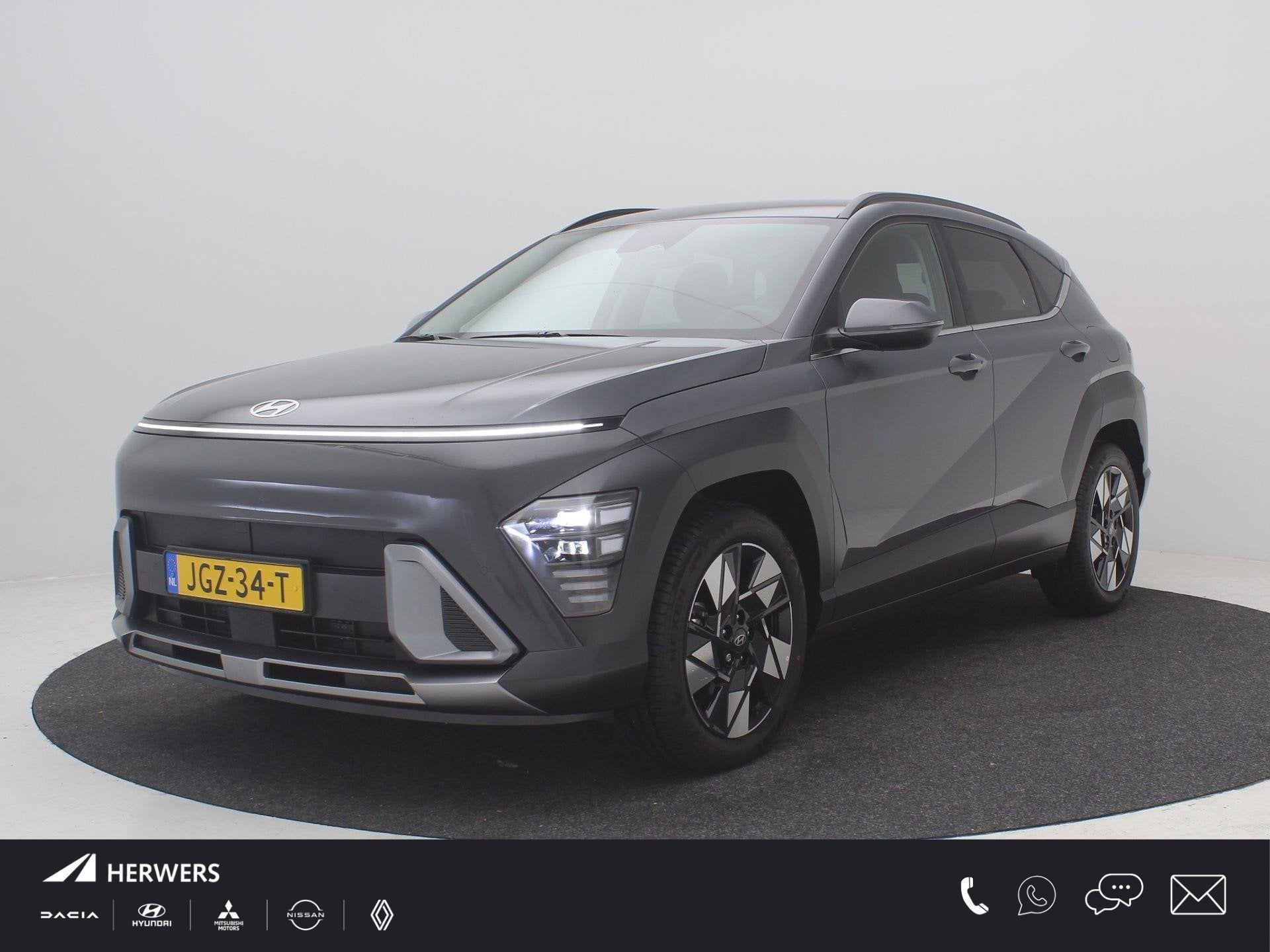 Hyundai Kona 1.6 GDI HEV Comfort Smart AUTOMAAT / Navigatie, Stof, Origineel Nederlands, Bedrijf, SUV of Terreinwagen