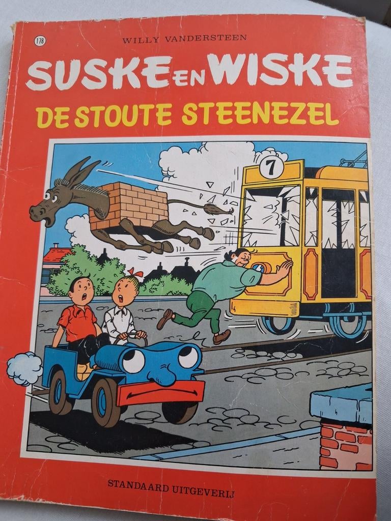Suske en  Wiske 178, 180, 181 en 197, Meerdere stripboeken, Ophalen of Verzenden, Gelezen, Willy Vandersteen
