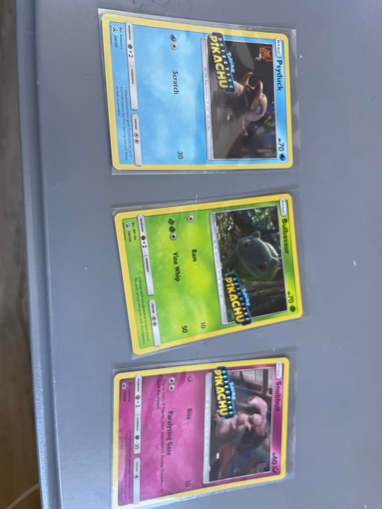 Pokémon Detective Pikachu Promo Kaarten Set, Hobby en Vrije tijd, Verzamelkaartspellen | Pokémon, Ophalen of Verzenden, Zo goed als nieuw