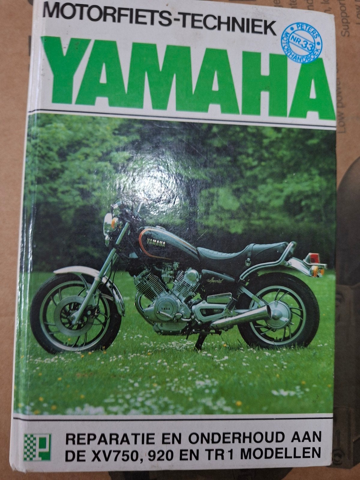 Werkplaatshandboek Yamaha XV750/920/TR1, Ophalen of Verzenden, Yamaha