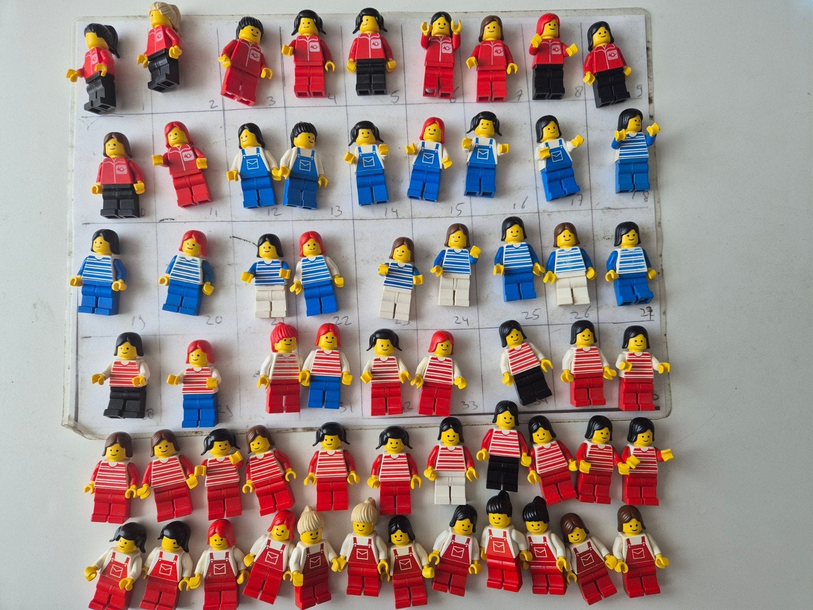 lego vvr 3 div vintage vrouw boerin poppetjes, Ophalen of Verzenden, Nieuw