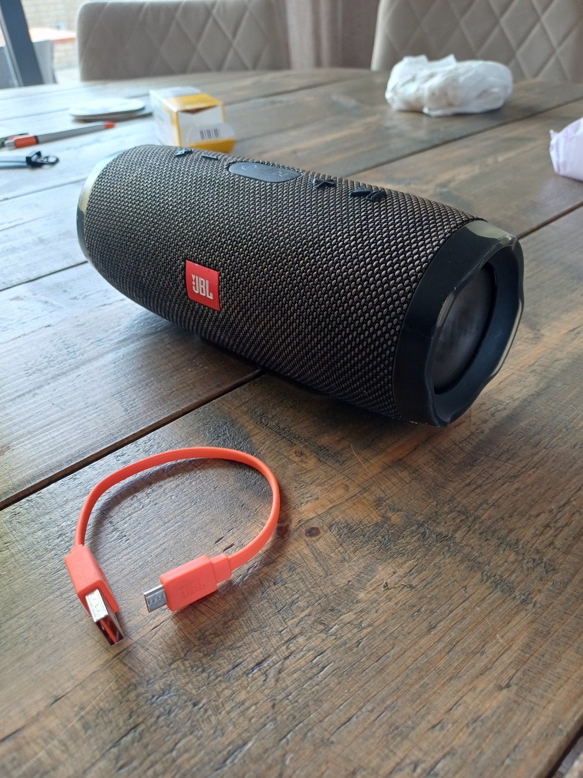 JBL Charge 3 Bluetooth Speaker - Zwart, Gebruikt, JBL, Ophalen of Verzenden, Draagbare speaker