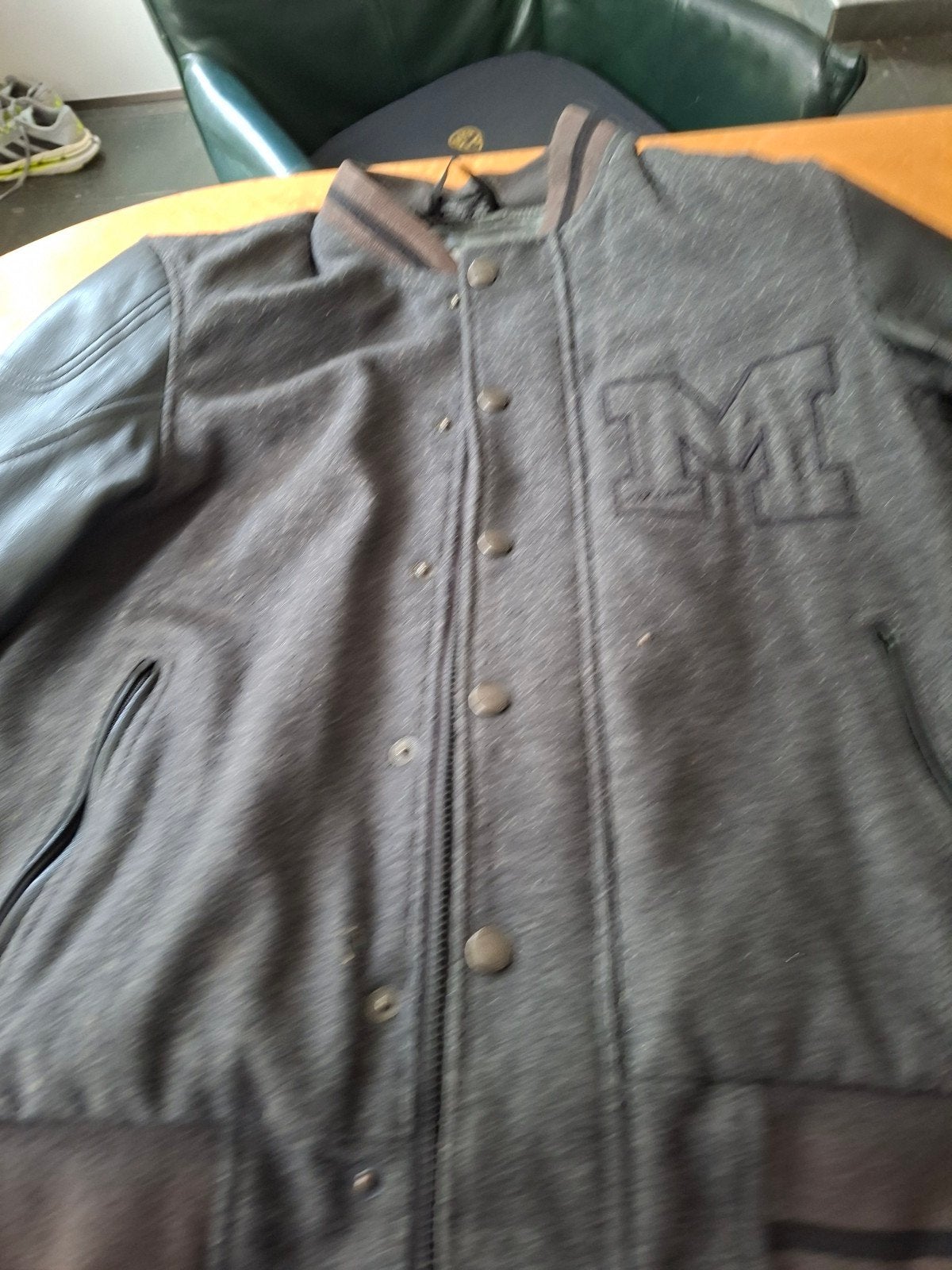 Motor jack maat l zgan met protectie, Ophalen, Jas | textiel, Dames, Tweedehands