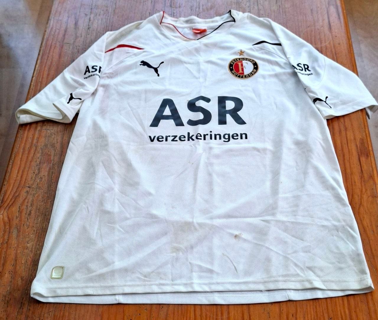 Feyenoord uitshirt 2010/2011, Maat XL, Ophalen of Verzenden, Gebruikt, Shirt