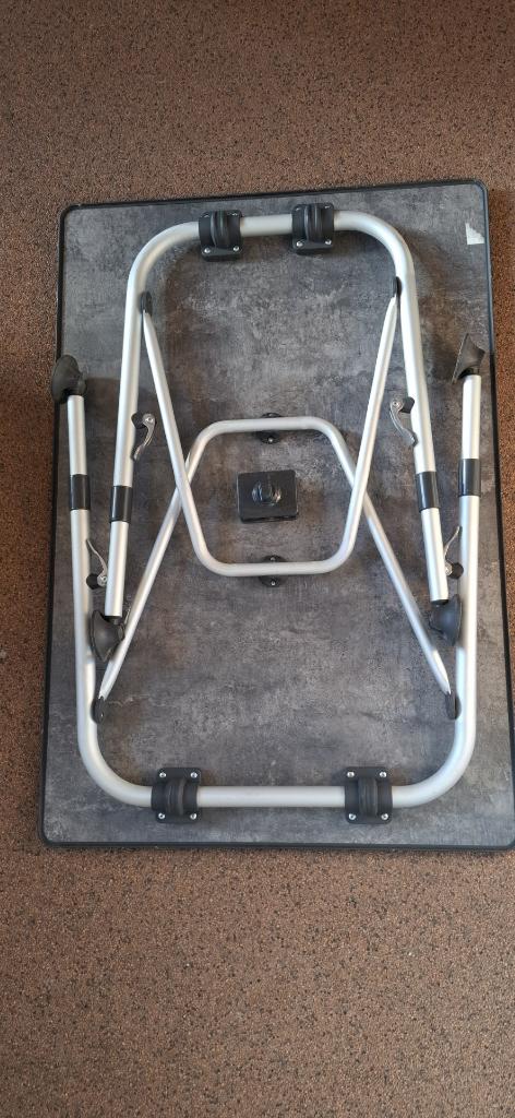 Dukalf Stabilic II Camping tafel 68 x 100 cm, Caravans en Kamperen, Kampeermeubelen, Ophalen, Gebruikt, Campingtafel