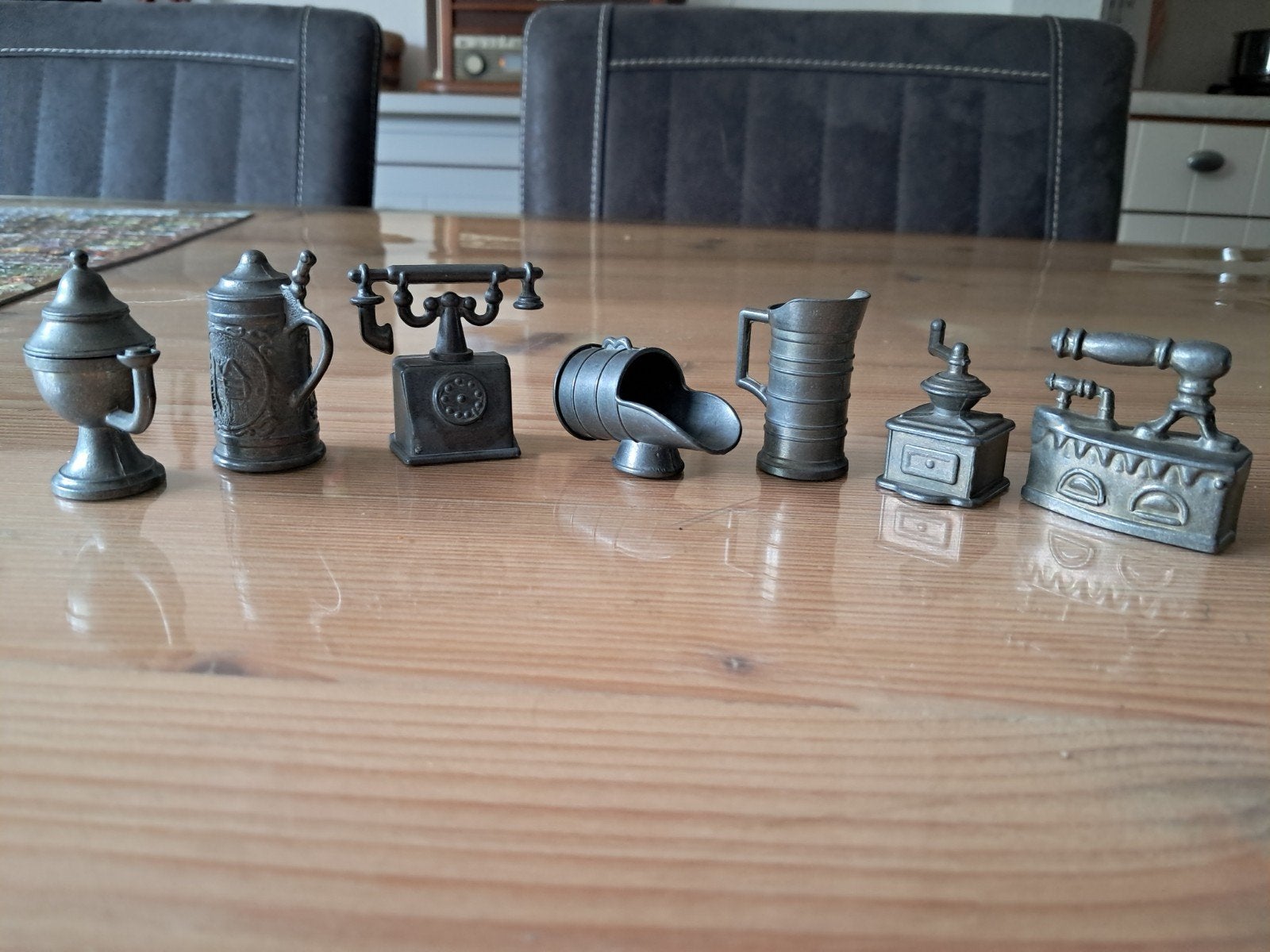 Tinnen miniaturen, Antiek en Kunst, Ophalen of Verzenden