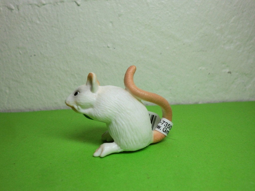 Schleich 14406 muis, dierfiguur, Verzamelen, Ophalen of Verzenden, Zo goed als nieuw, Hond of Kat, Beeldje of Figuurtje