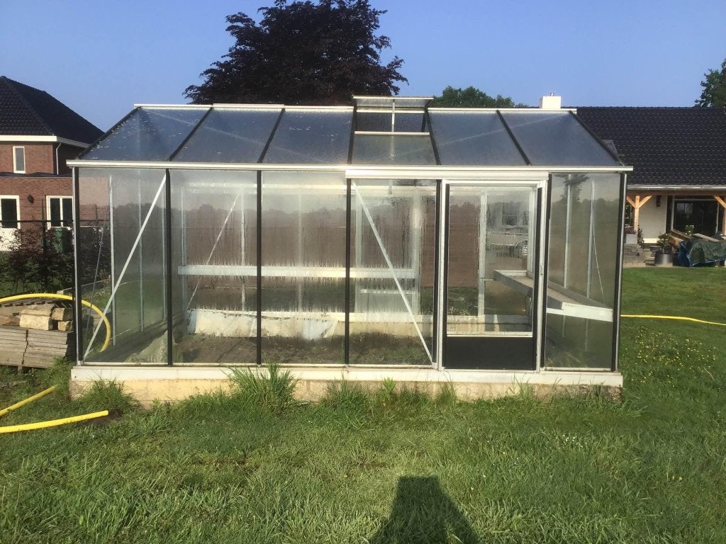 Kweekkas, tuinderskas, Ophalen, Gebruikt, Kweekkas, Glas