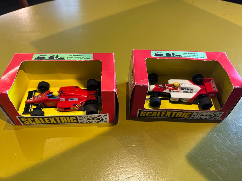Scalextric (SCX) Racebaan met Ferrari, McLaren, Ford, Kinderen en Baby's, Speelgoed | Racebanen, Overige merken, Zelf te bouwen
