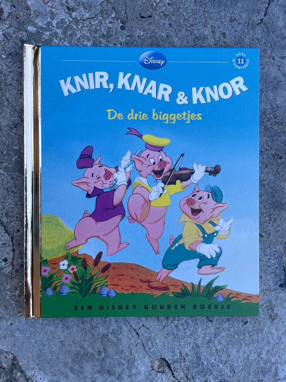 Disney Gouden Boekje: Knir, Knar & Knor - De drie biggetjes, Ophalen of Verzenden, Nieuw, 3 tot 4 jaar