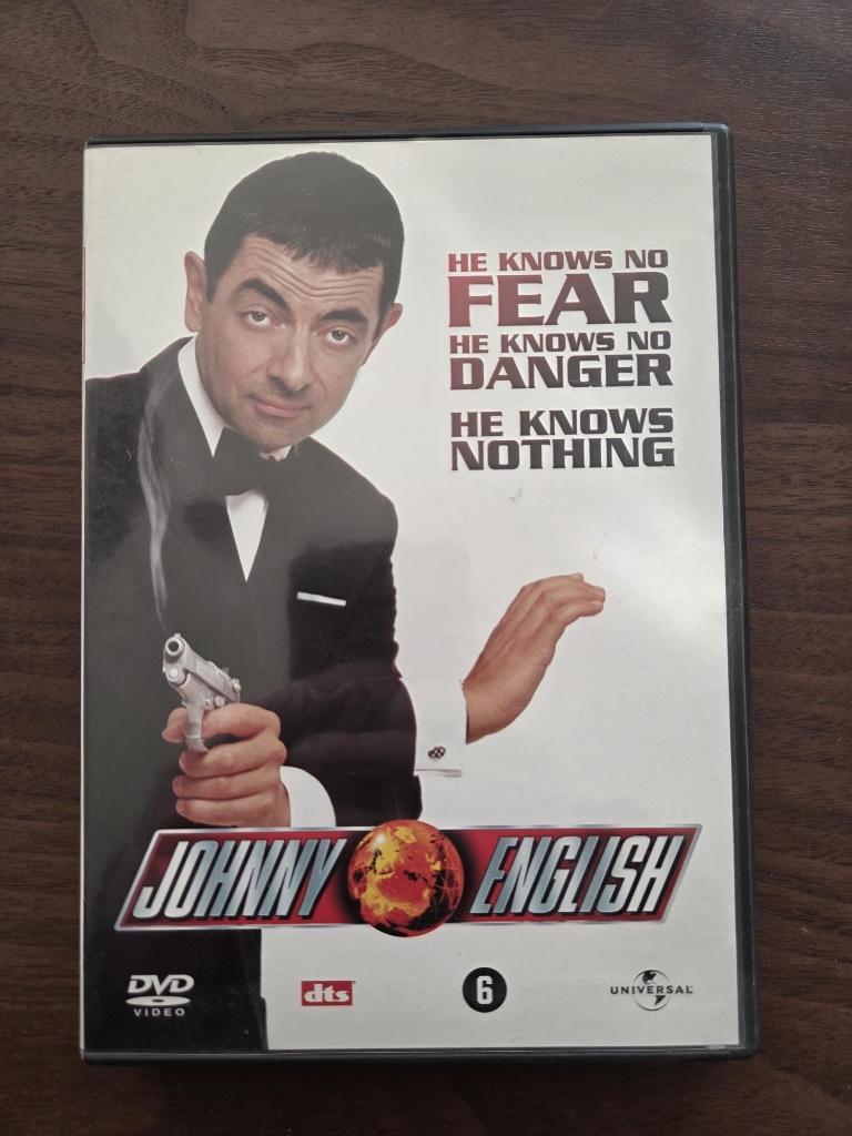 Johnny English DVD video, Vanaf 6 jaar, Ophalen of Verzenden, Zo goed als nieuw, Actiekomedie