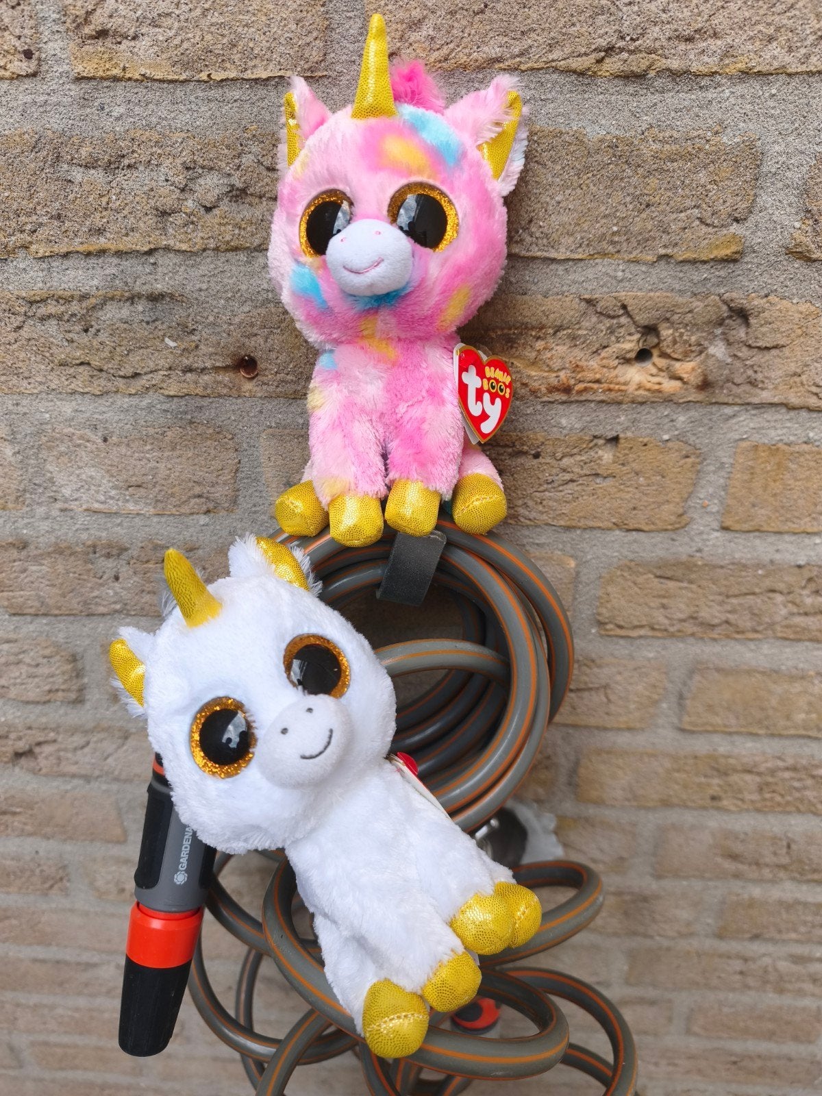 2 TY Beanie Boo, Eenhoorn, Overige karakters, Nieuw, Ophalen of Verzenden