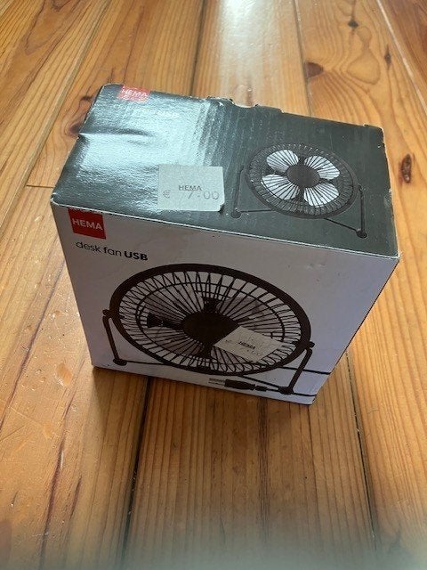 ventilator, Ophalen, Nieuw, Tafelventilator