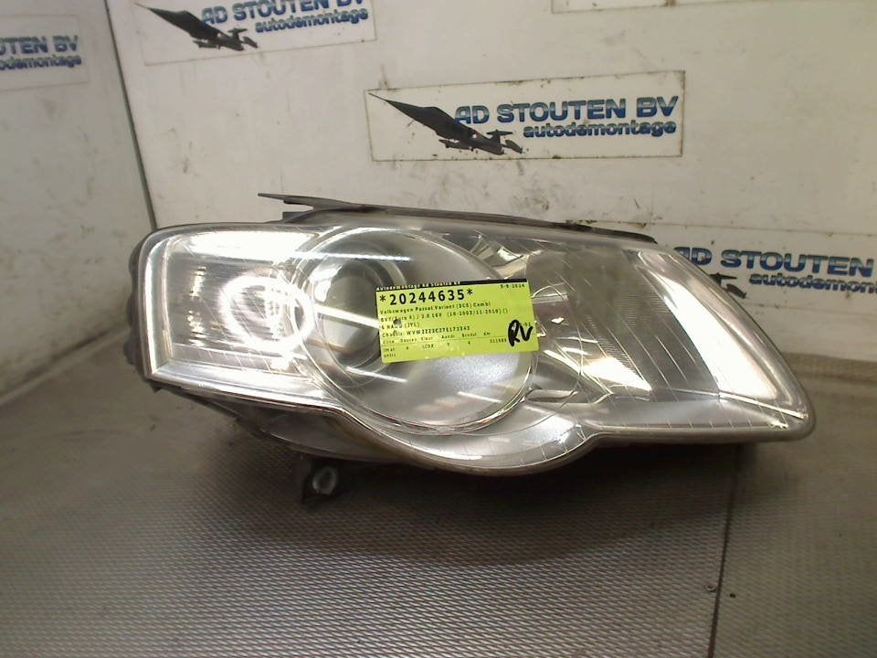 Koplamp Rechts Volkswagen Passat Variant (3C5) 3C0941006S, Auto-onderdelen, Gebruikt, Volkswagen, Volkswagen AG, Kundenbetreuung@volkswagen.de