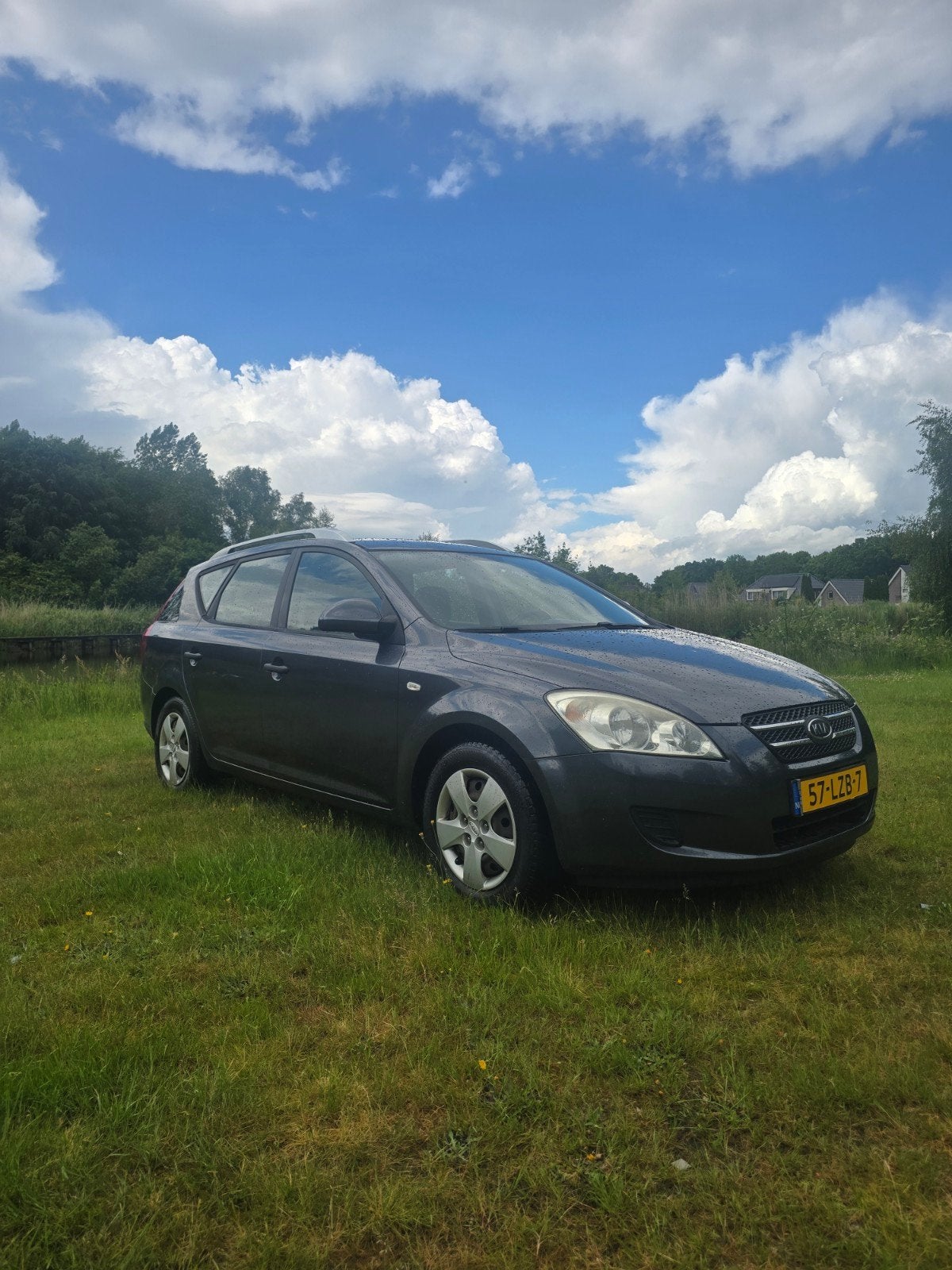 Kia (Pro) Cee d 1.6 Cvvt Sporty Wagon 2009 Grijs, Auto's, 15 km/l, 1591 cc, 4 cilinders, Handgeschakeld