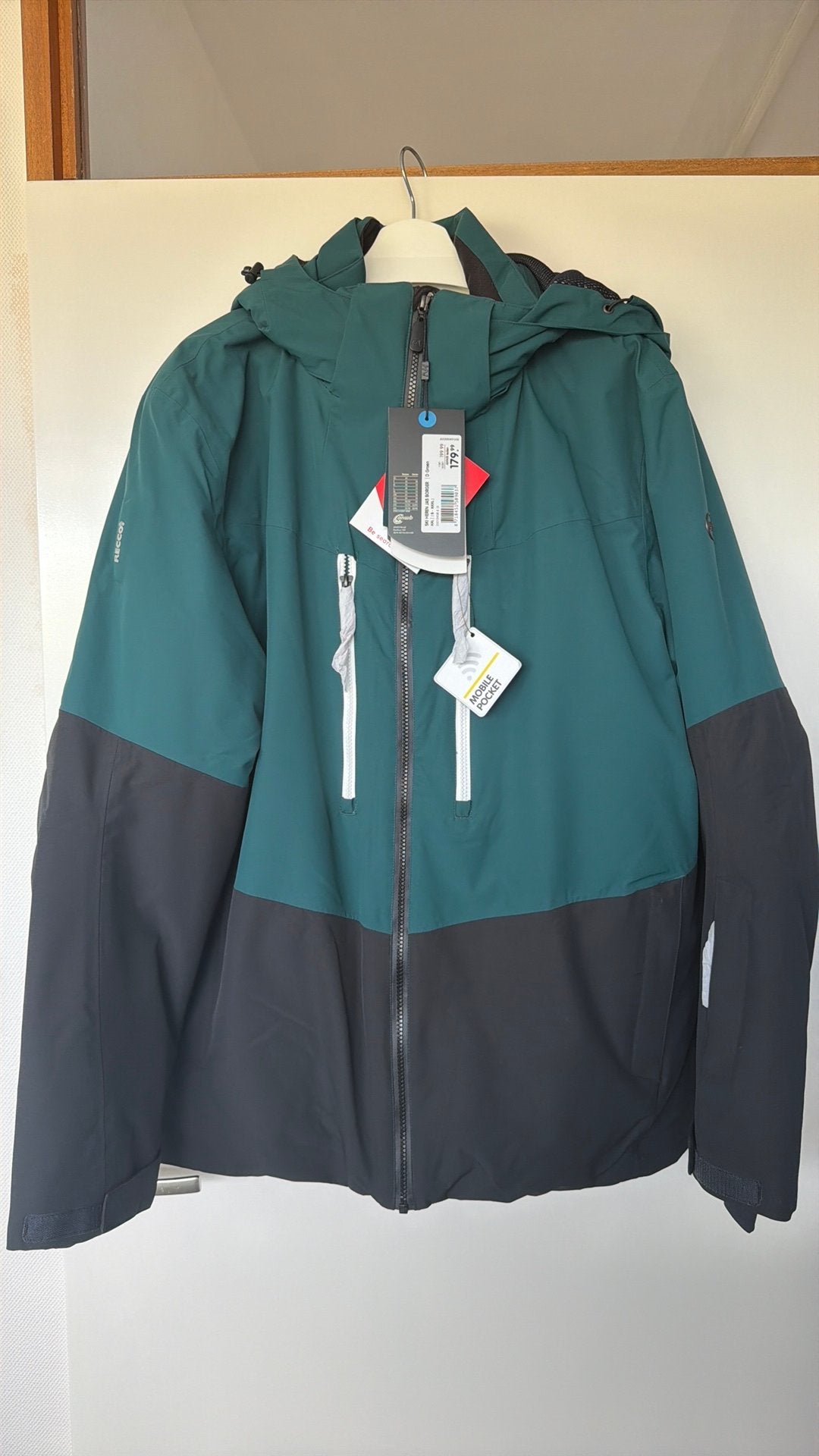 ANWB Ski Jas Borger Heren XXL - Nieuw met kaartjes, Kleding | Heren, Ophalen, Nieuw, Overige maten, Jack